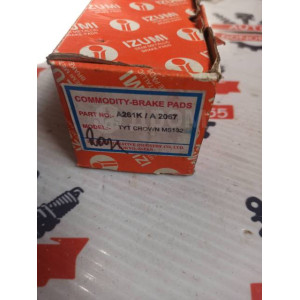 Колодки тормозные передние Toyota Izumi A261K/A6067, A261K/A6067 в Омске
